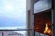 view from livingroom, balcony and main bedroom