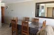 Dining table for 6 - De Branders Apartment 45 self catering Hartenbos