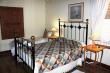Pophuis se dubbelbed slaapkamer......