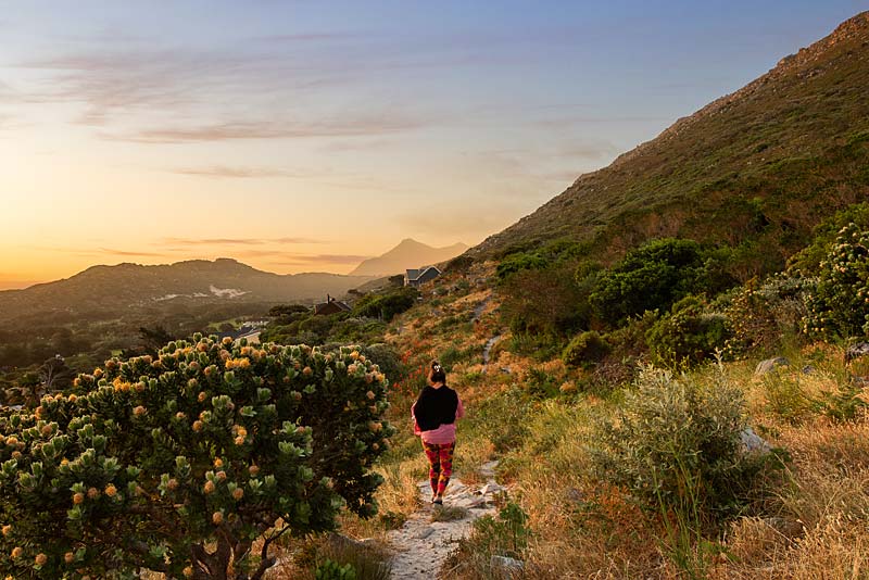 Mountain walks in the reserve