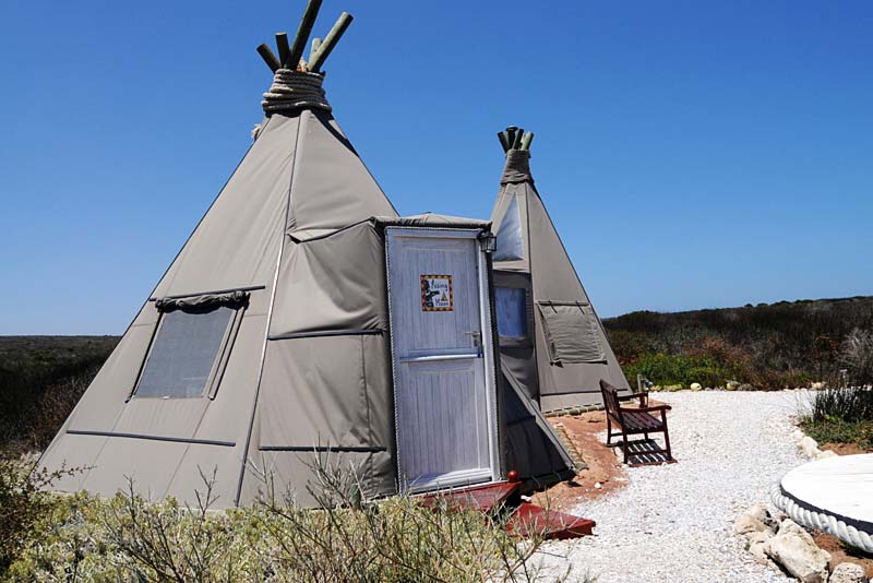 Wigwam Rising Moon ... different way of accommodation