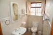 Shower and toilet. 2