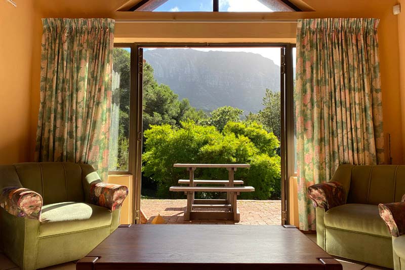 Lounge of two bedroom cottage