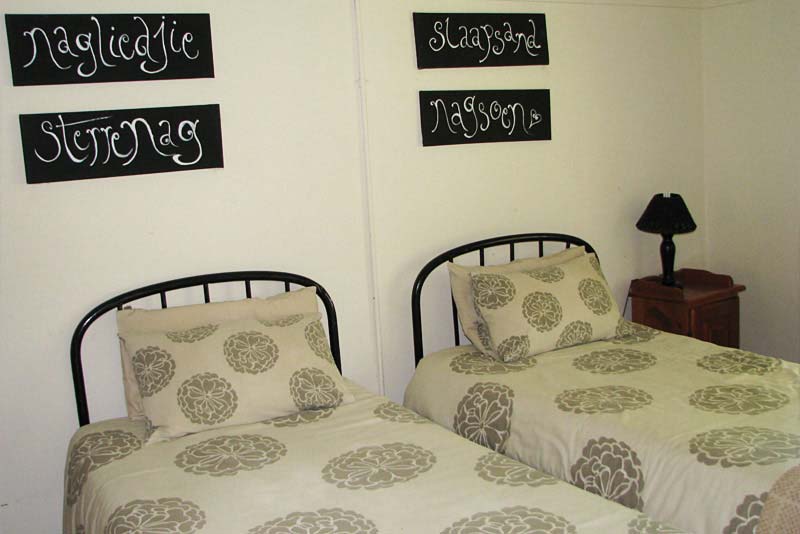 Die Plaashuis Bedroom