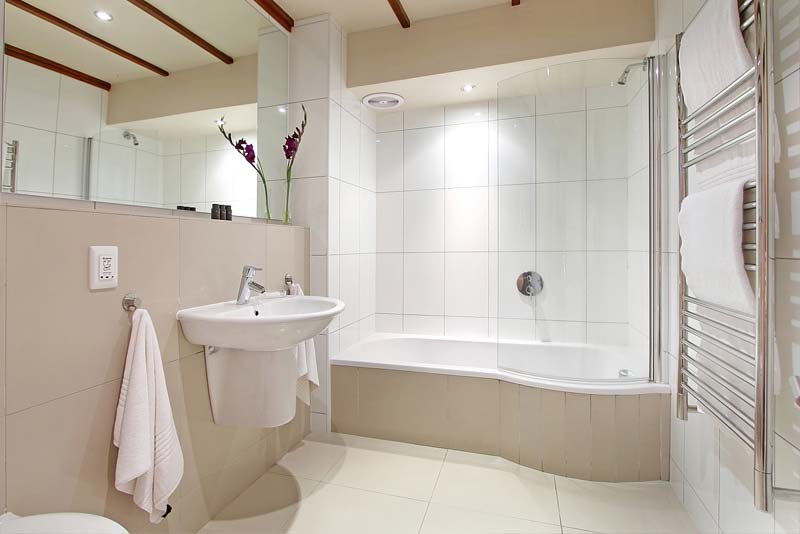 Luxury B&B bathroom on ground floor