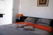 Main room with Queen xl bed. cupboards, heater & electric blanket for winter