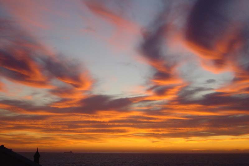 Bloubergstrand sunset