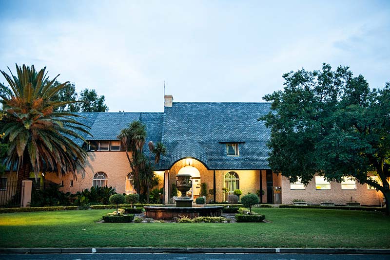 Scott's Manor Main Entrance