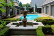 Outdoor Pool & Fountain