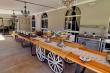 Outdoor Summer Buffet Setup