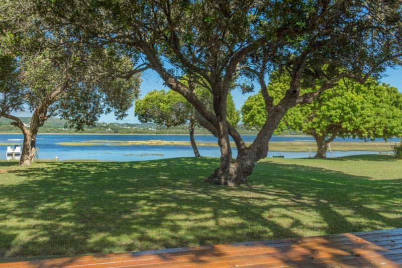View from deck