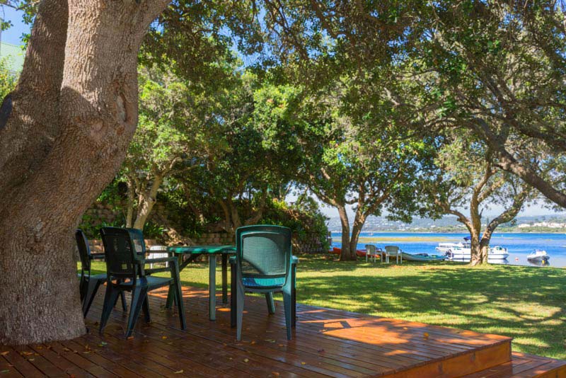 View from deck