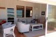 Lounge opening onto the deck