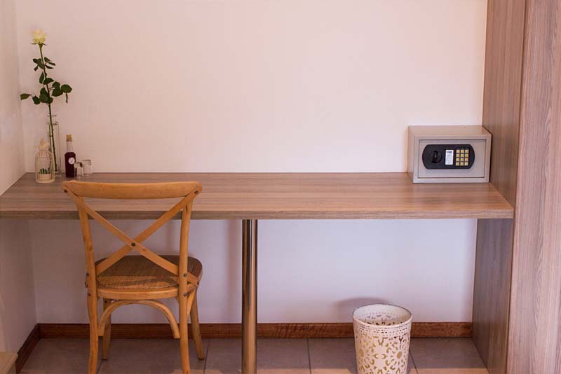 Work station in the Family room