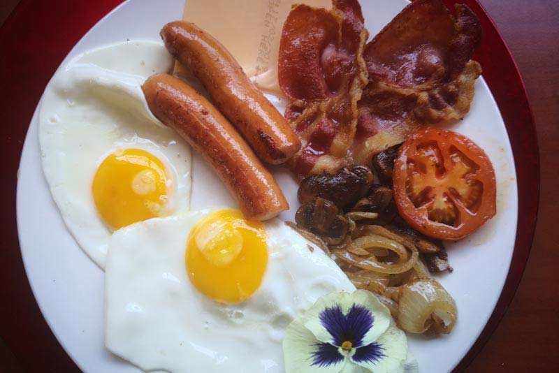 Breakfast for the hungry