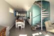 View from the sea to the kitchen