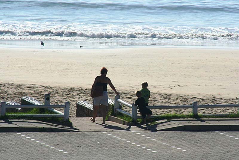 View from flat - Santos Beach Flat no.26 self catering Mossel Bay