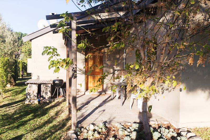 Annex exterior - White Bridge Farm self catering Wolseley