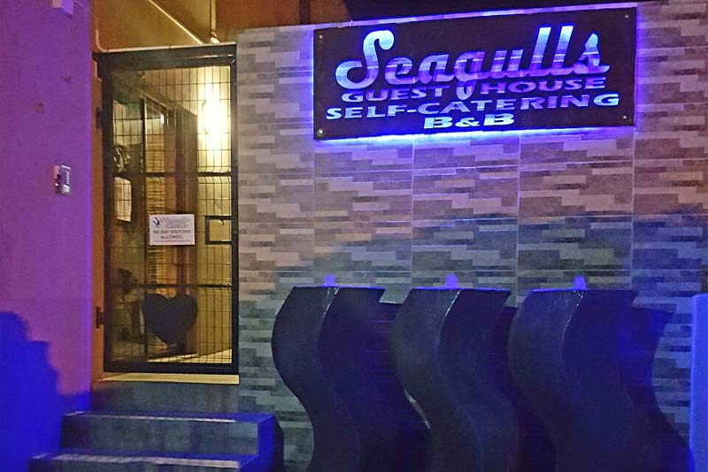 Main Secure Entrance - Seagulls Guest House self catering Langebaan 