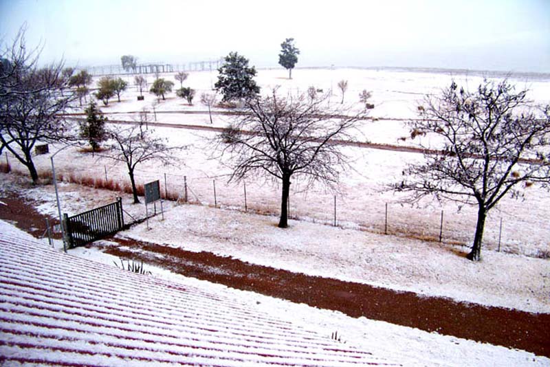  4 seasons in 1 day, Dam 2012, pictured from the Penthouse.