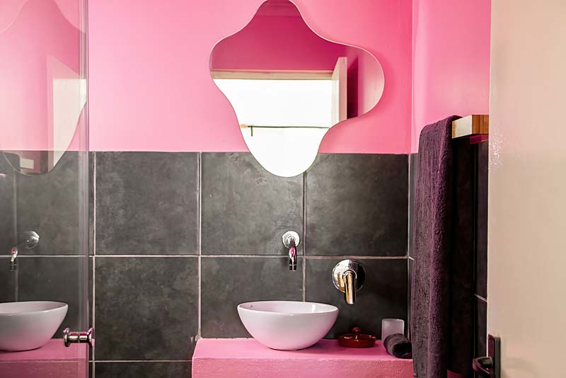 The Studio apartment bathroom