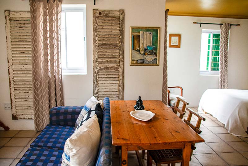 The Detach apartment  dining area