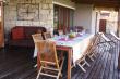 Deck for entertaining - Lagoon View - self catering in Hermanus