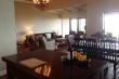 View from open plan kitchen