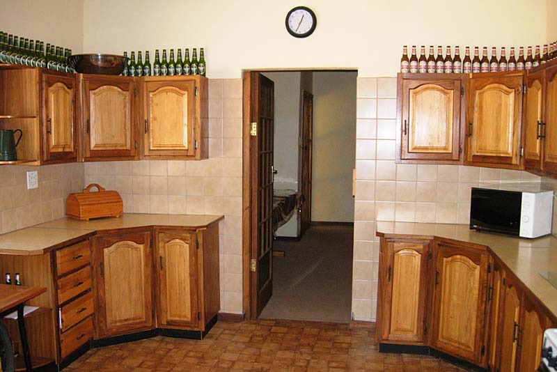 The kitchen in Oom Kosie´s Farmhouse