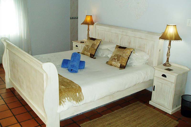 Main bedroom - ensuite, loading shedding light bulbs 