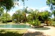 swimming pool in adjacent caravan park heated and cold water