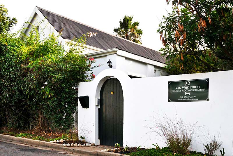 22 Van Wijk Street Tourist Accommodation in Franschhoek