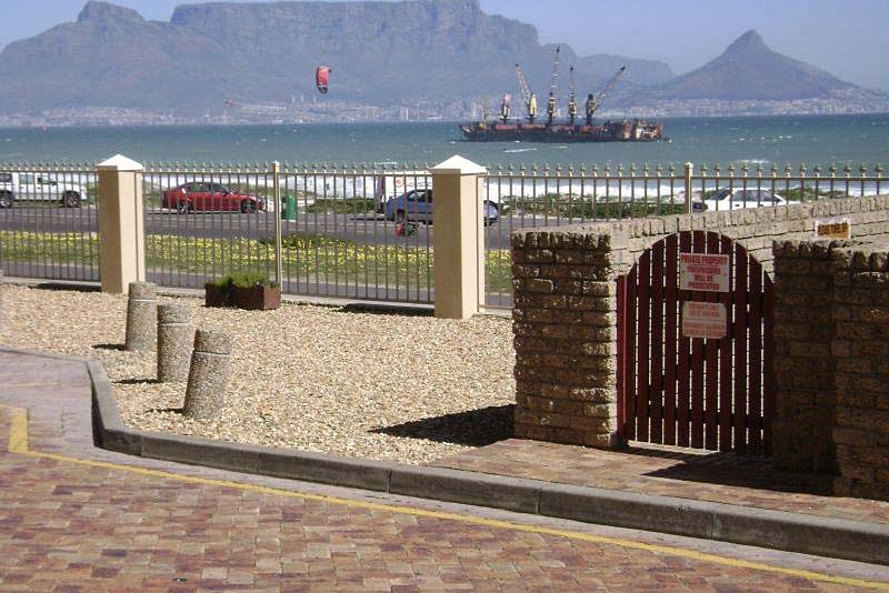 View from swimming pool area