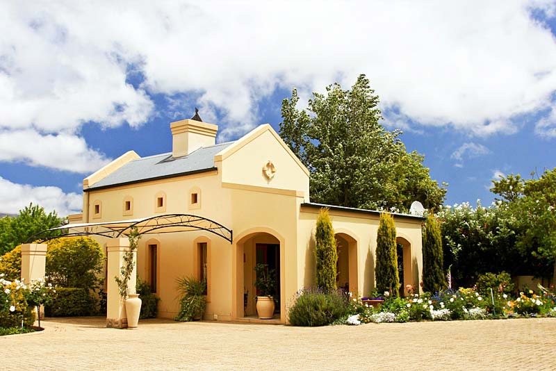 Petit Plaisir Cottage during summer time
