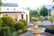 Front garden - self catering in Franschhoek