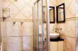 the shower