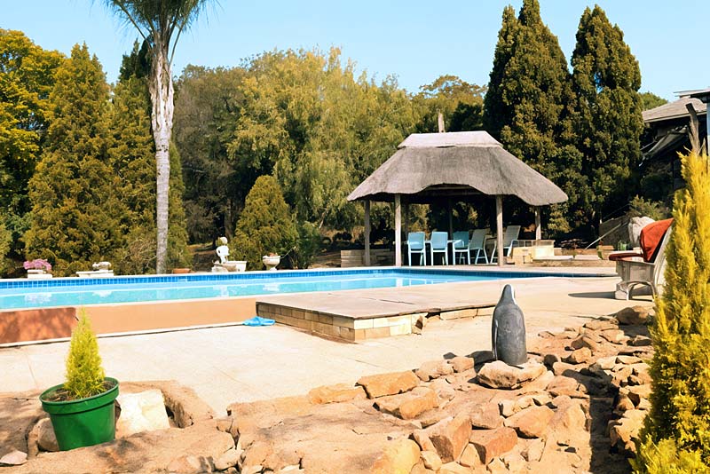 Pool - Hildes B&B Tierpoort, south-east Pretoria