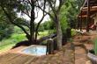 River cottage/ cooling off in the splash pool