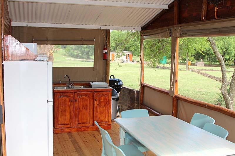 Luxury Cabin Kitchen