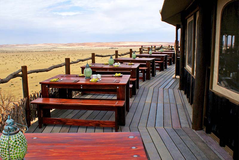 Outside patio 