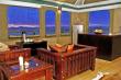 Seating area in Suite