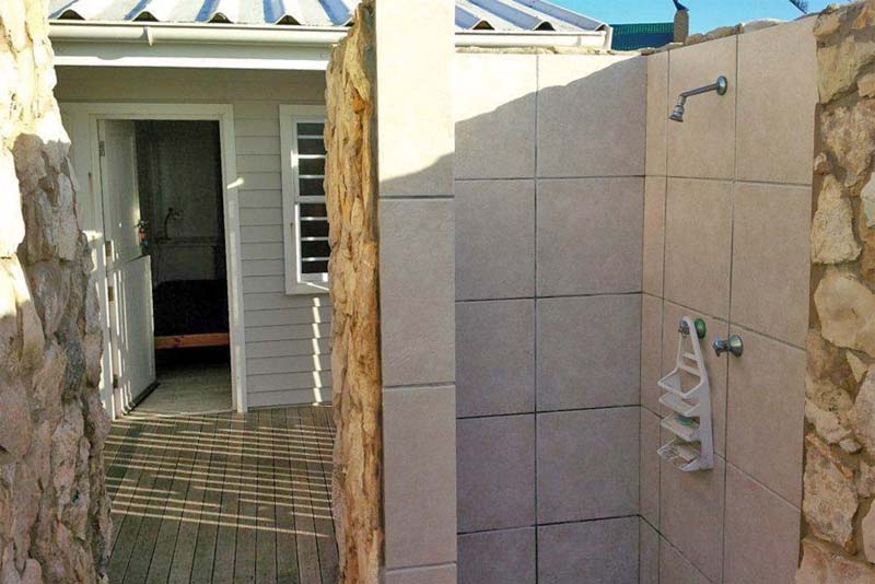 Outside shower