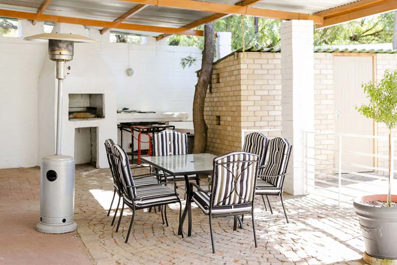 Verandah outside units 2 and 3
