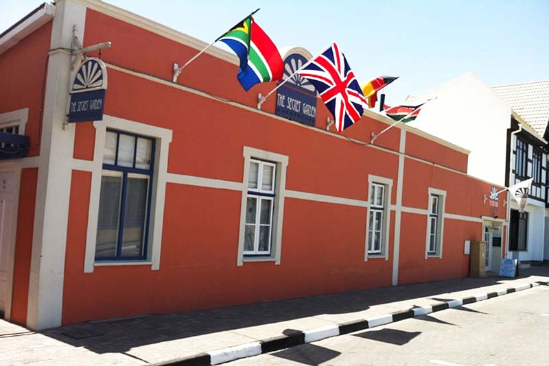 The Secret Garden Guesthouse bed and breakfast Swakopmund, Namibia