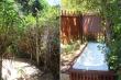 Private outdoor shower and bath for balmy evenings.