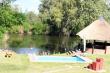 Lapa, run flow pool and river