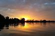 Sunset at HeathBridge River Lodge 