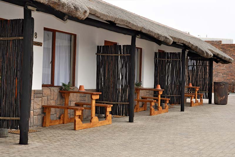 Entrance - Obelix Guesthouse - bed and breakfast Luderitz, Namibia