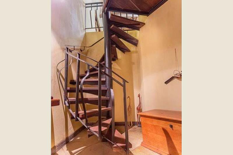 Staircase to loft room