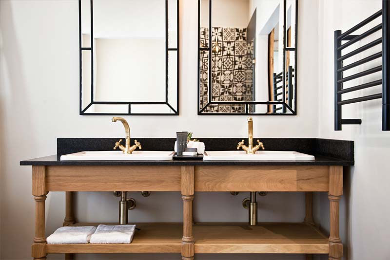 Bathroom - d'Olyfboom Guesthouse - Bed & Breakfast in Paarl